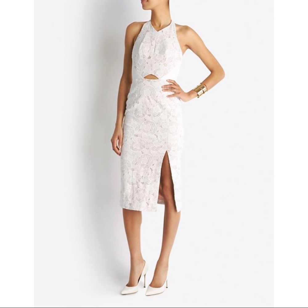 Manning Cartell Camellia Lace Halter Midi Dress
